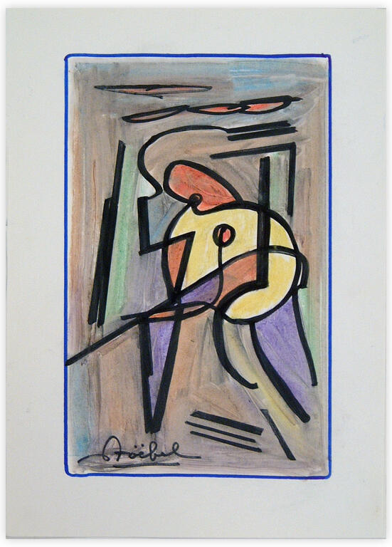 Catalogue raisonné, Edgar Stoëbel, abstract — 