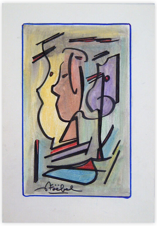 Catalogue raisonné, Edgar Stoëbel, abstract — 