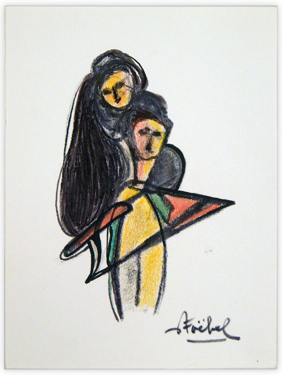 Catalogue raisonné, Edgar Stoëbel, homme et femme — 