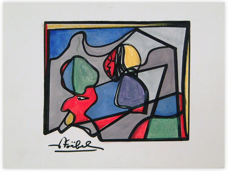 Catalogue raisonné, Edgar Stoëbel, abstract — 