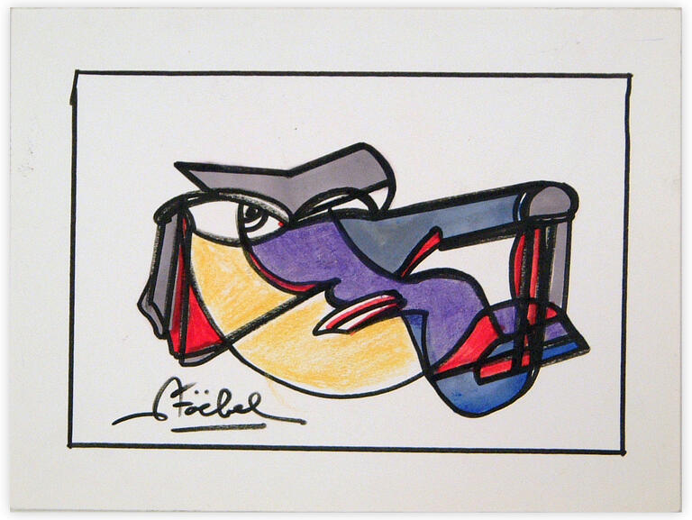 Catalogue raisonné, Edgar Stoëbel, abstract — 