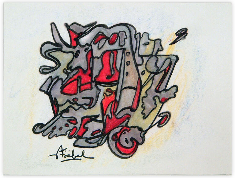 Catalogue raisonné, Edgar Stoëbel, abstract — 