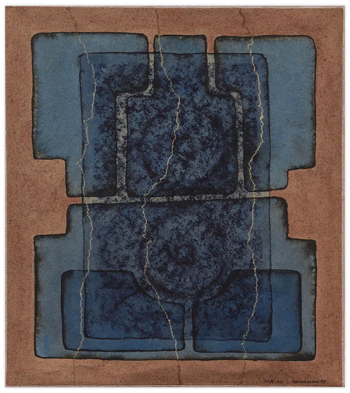 Catalogue raisonné, Henri Maccheroni, L'Archéologie bleue - 1978