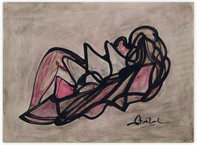 Catalogue raisonné, Edgar Stoëbel, abstract — 