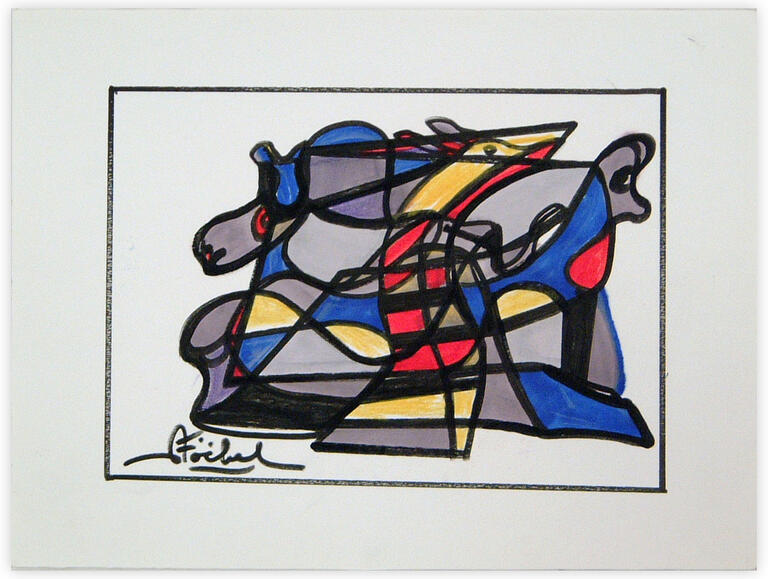 Catalogue raisonné, Edgar Stoëbel, abstract — 