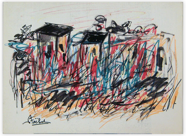 Catalogue raisonné, Edgar Stoëbel, habitations dans la tourmente — 