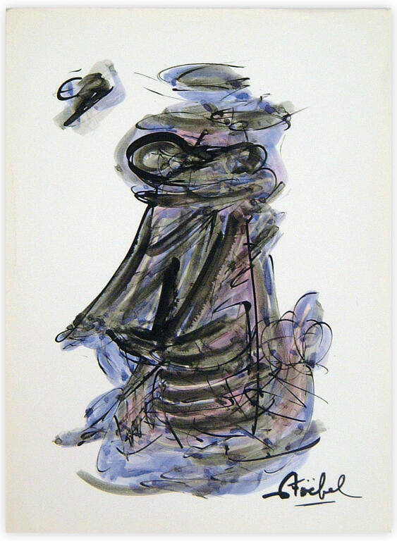Catalogue raisonné, Edgar Stoëbel, abstract - character ? — 