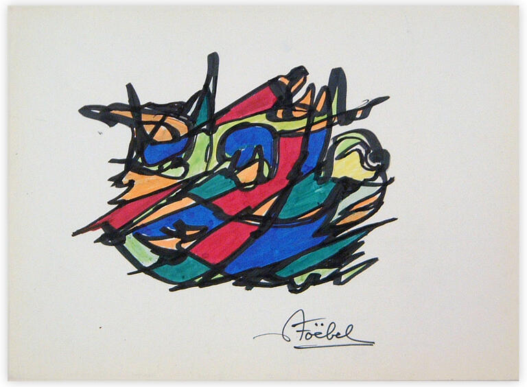 Catalogue raisonné, Edgar Stoëbel, abstract — 