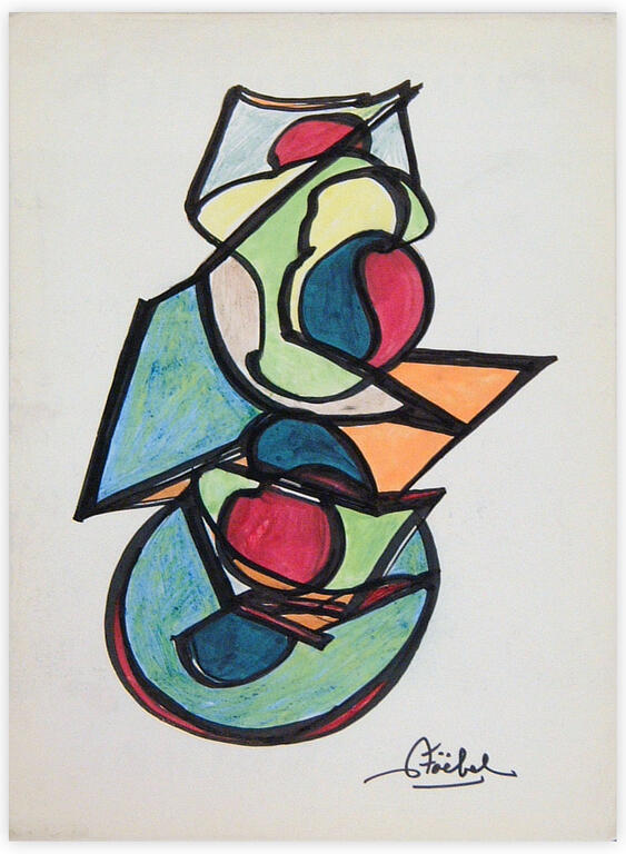 Catalogue raisonné, Edgar Stoëbel, abstract — 