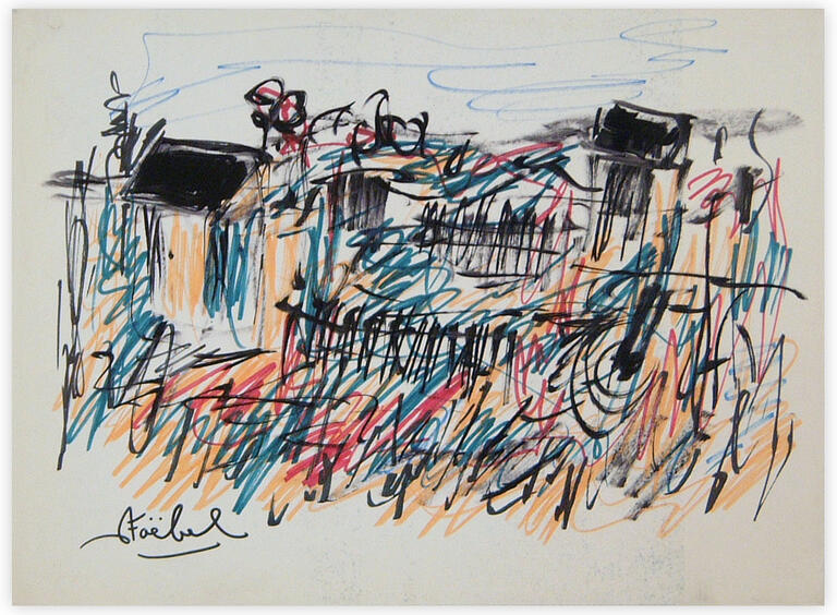 Catalogue raisonné, Edgar Stoëbel, landscape — 