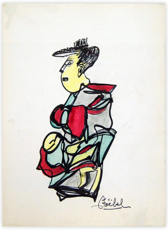 Catalogue raisonné, Edgar Stoëbel, abstract character — 