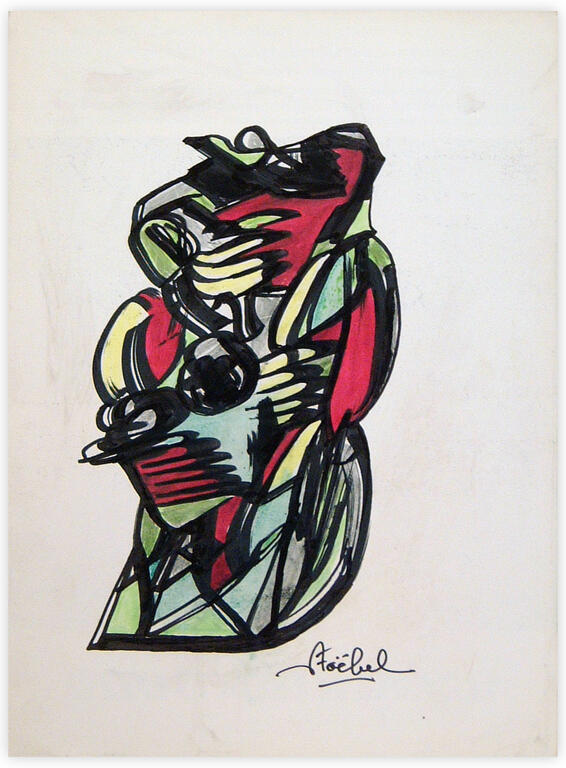 Catalogue raisonné, Edgar Stoëbel, abstract — 