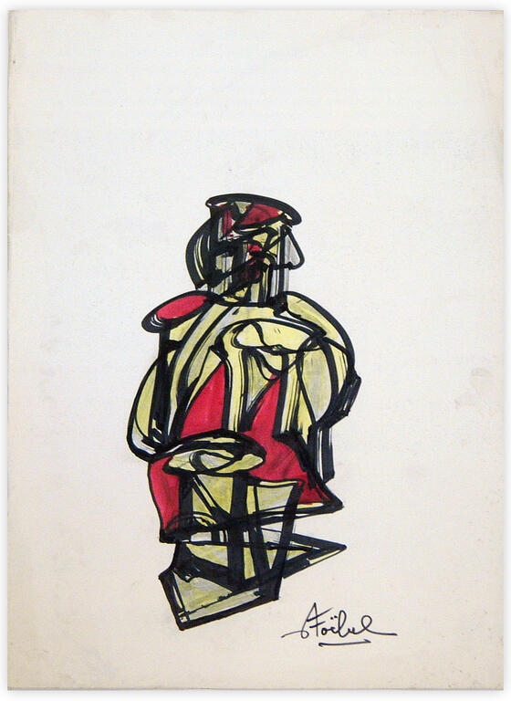 Catalogue raisonné, Edgar Stoëbel, abstract — 