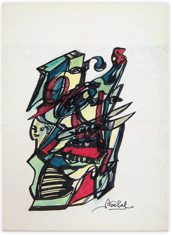 Catalogue raisonné, Edgar Stoëbel, abstract — 