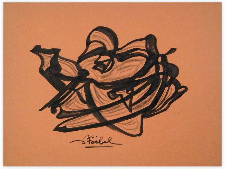 Catalogue raisonné, Edgar Stoëbel, abstract — 