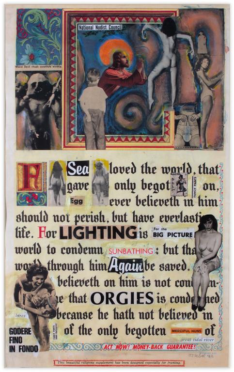 Catalogue raisonné, Jean-Jacques Lebel, Act now money back guarantee - 1962