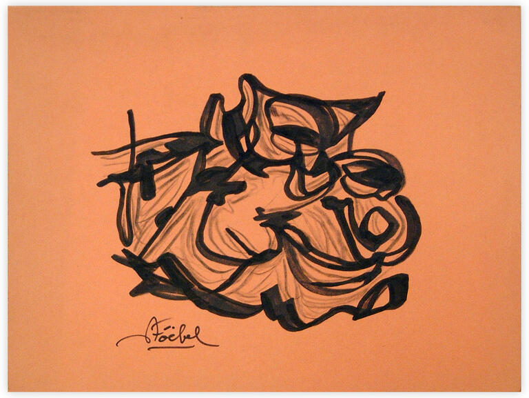 Catalogue raisonné, Edgar Stoëbel, abstract — 