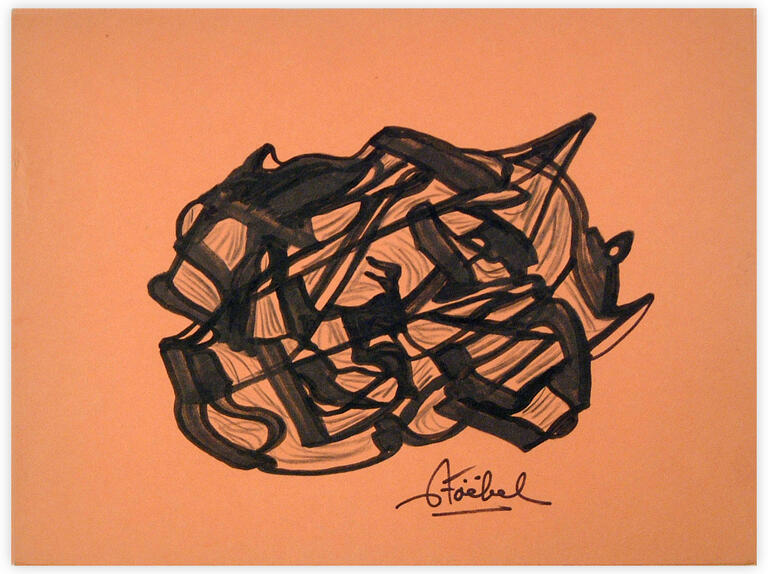 Catalogue raisonné, Edgar Stoëbel, abstract — 