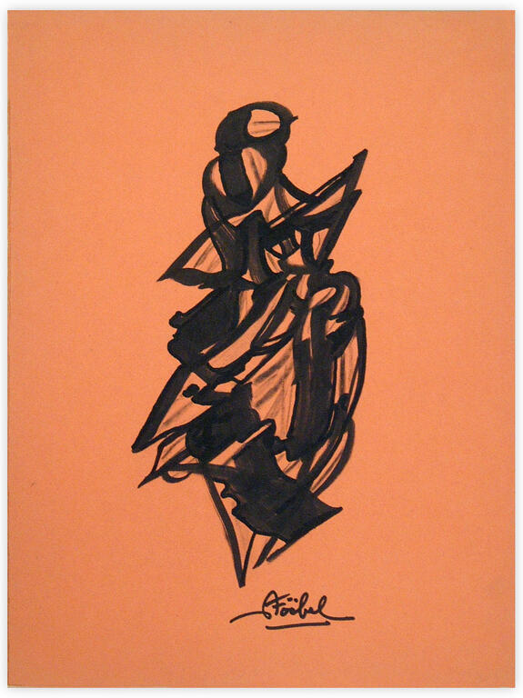 Catalogue raisonné, Edgar Stoëbel, abstract — 