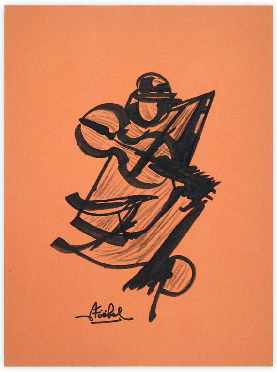 Catalogue raisonné, Edgar Stoëbel, abstract — 