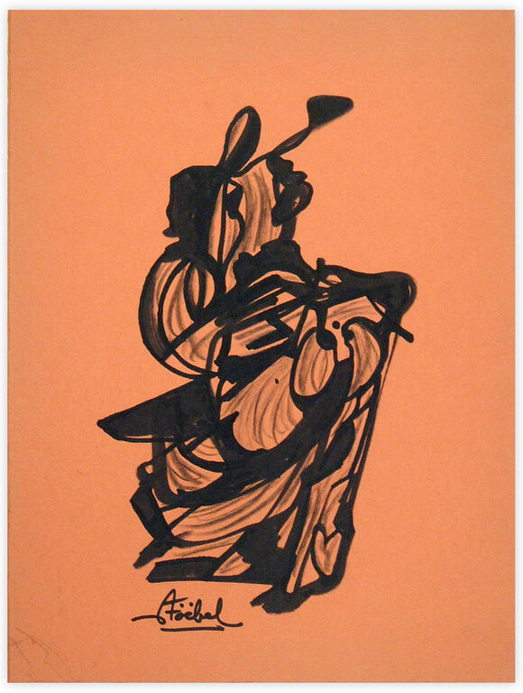 Catalogue raisonné, Edgar Stoëbel, abstract — 