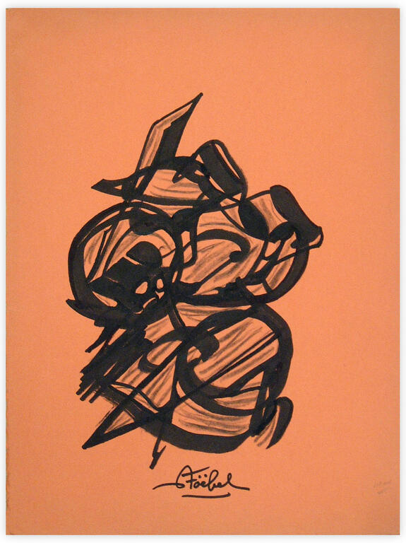 Catalogue raisonné, Edgar Stoëbel, abstract — 