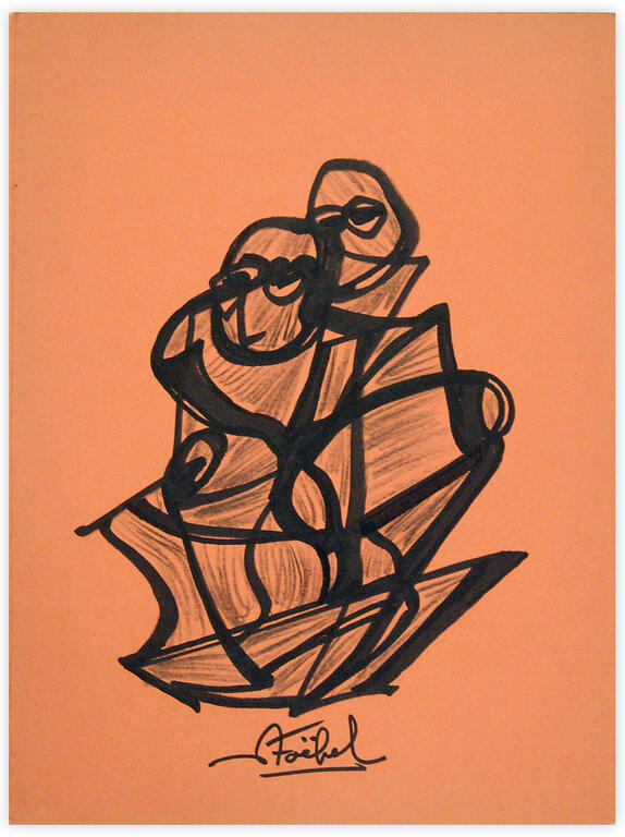 Catalogue raisonné, Edgar Stoëbel, abstract character — 