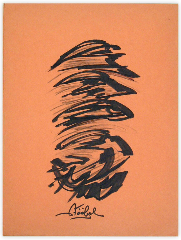 Catalogue raisonné, Edgar Stoëbel, abstract — 