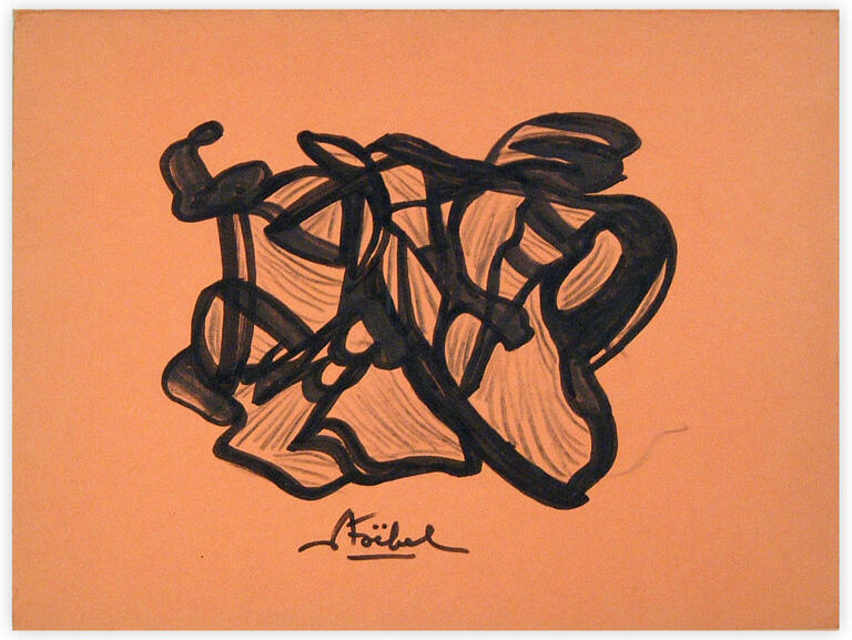 Catalogue raisonné, Edgar Stoëbel, abstract — 