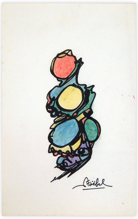 Catalogue raisonné, Edgar Stoëbel, abstract — 