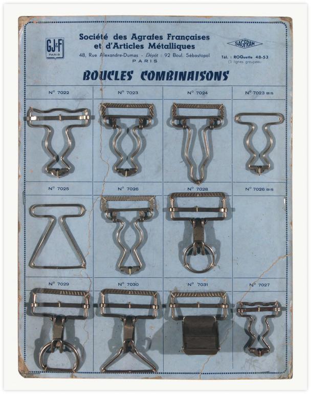 Catalogue raisonné, Jean-Jacques Lebel, Boucles combinaisons - 