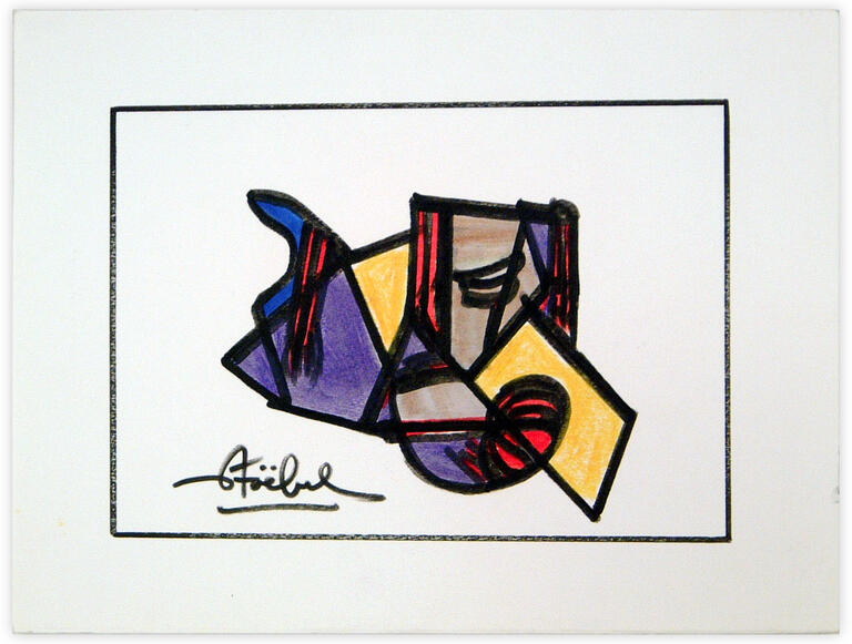 Catalogue raisonné, Edgar Stoëbel, abstract — 