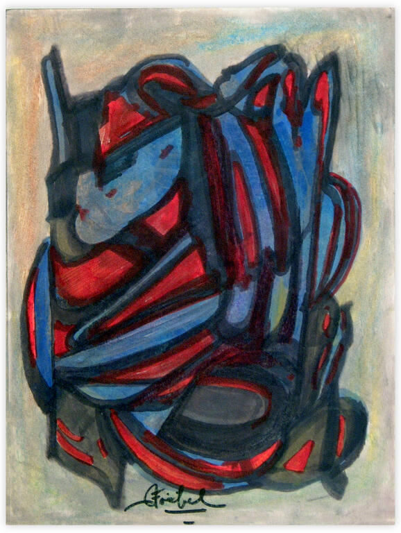 Catalogue raisonné, Edgar Stoëbel, abstract — 