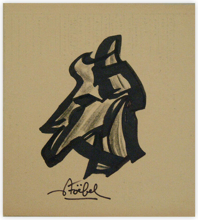 Catalogue raisonné, Edgar Stoëbel, abstract — 
