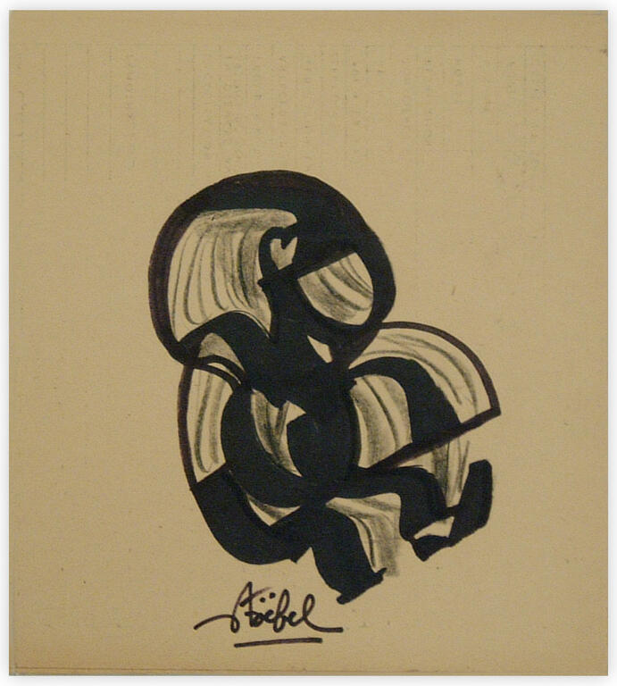 Catalogue raisonné, Edgar Stoëbel, abstract — 