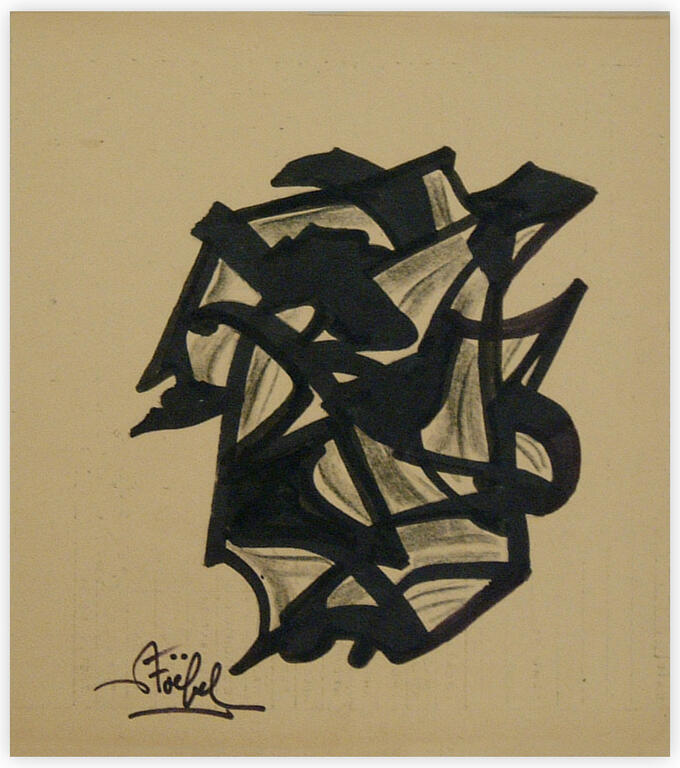 Catalogue raisonné, Edgar Stoëbel, abstract — 