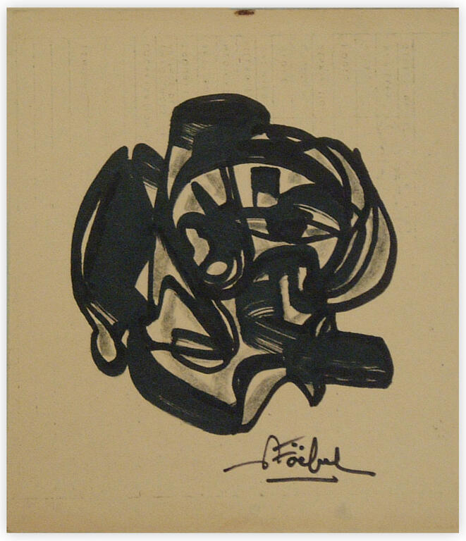 Catalogue raisonné, Edgar Stoëbel, abstract — 