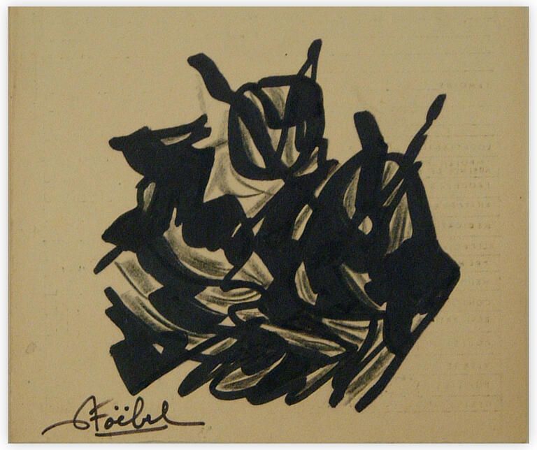 Catalogue raisonné, Edgar Stoëbel, abstract — 