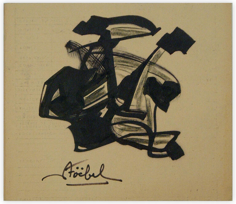 Catalogue raisonné, Edgar Stoëbel, abstract — 