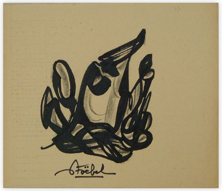 Catalogue raisonné, Edgar Stoëbel, abstract — 