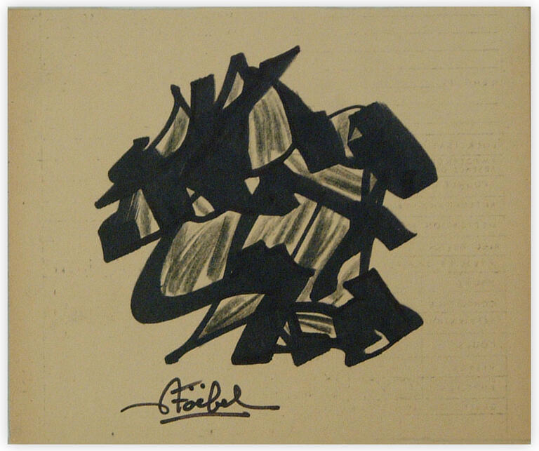 Catalogue raisonné, Edgar Stoëbel, abstract — 