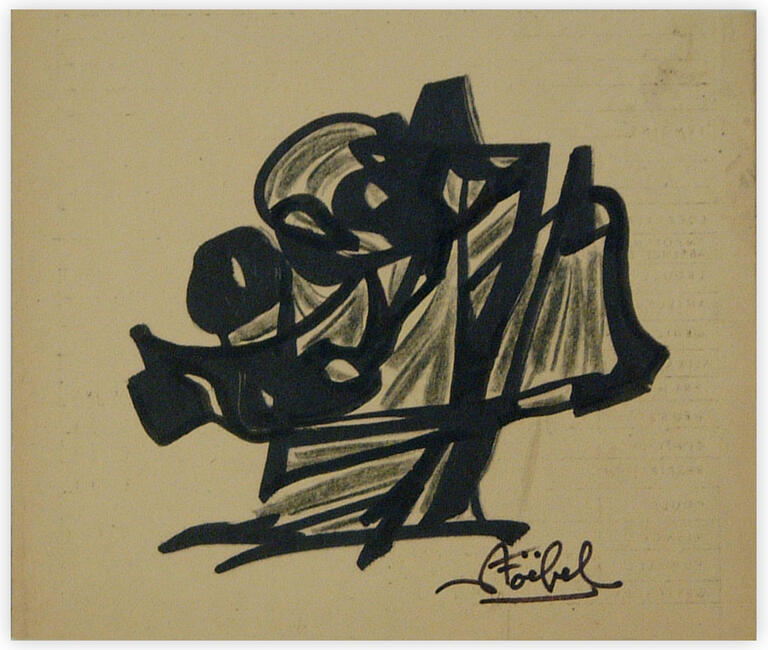 Catalogue raisonné, Edgar Stoëbel, abstract — 