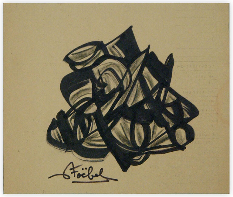 Catalogue raisonné, Edgar Stoëbel, abstract — 