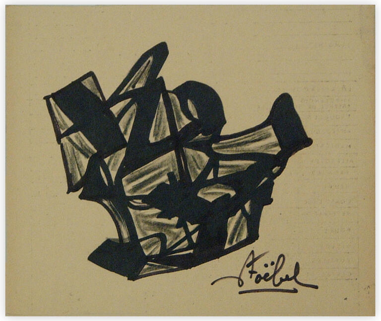 Catalogue raisonné, Edgar Stoëbel, abstract — 