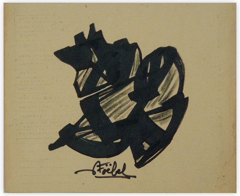 Catalogue raisonné, Edgar Stoëbel, abstract — 