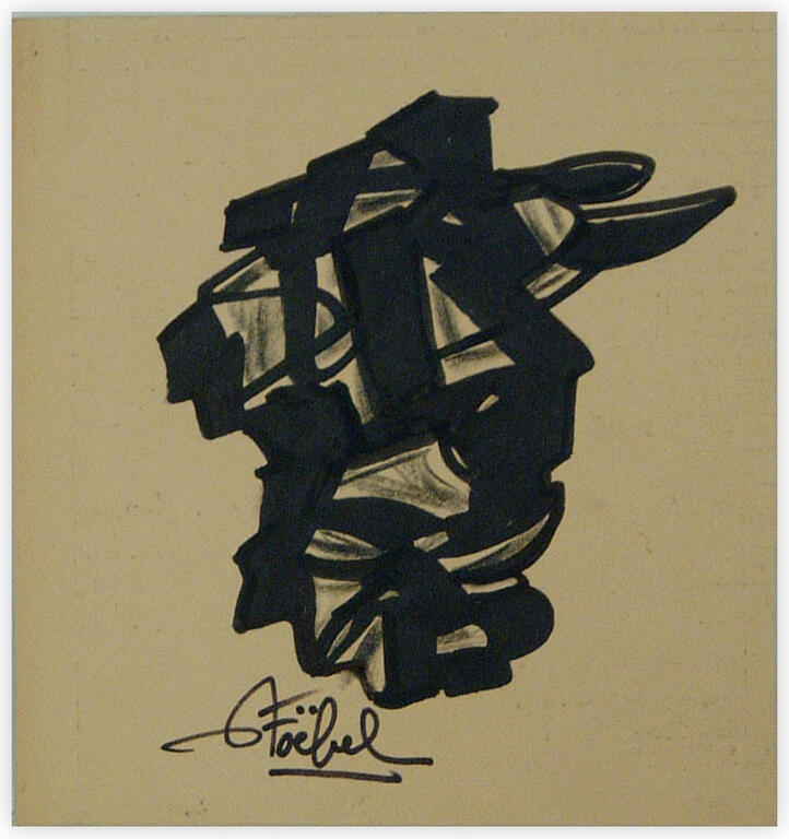 Catalogue raisonné, Edgar Stoëbel, abstract — 