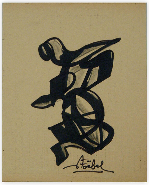 Catalogue raisonné, Edgar Stoëbel, abstract — 