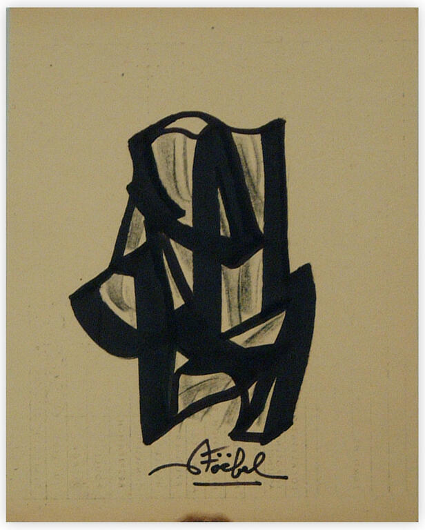 Catalogue raisonné, Edgar Stoëbel, abstract — 