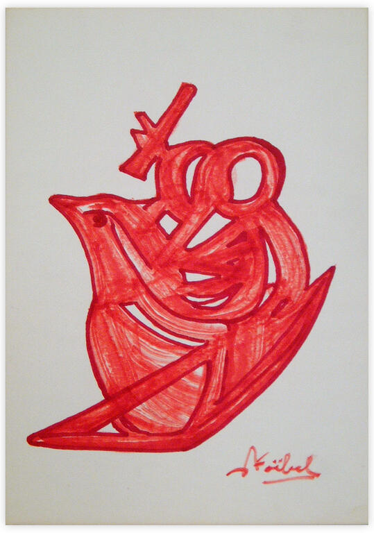 Catalogue raisonné, Edgar Stoëbel, abstract — 