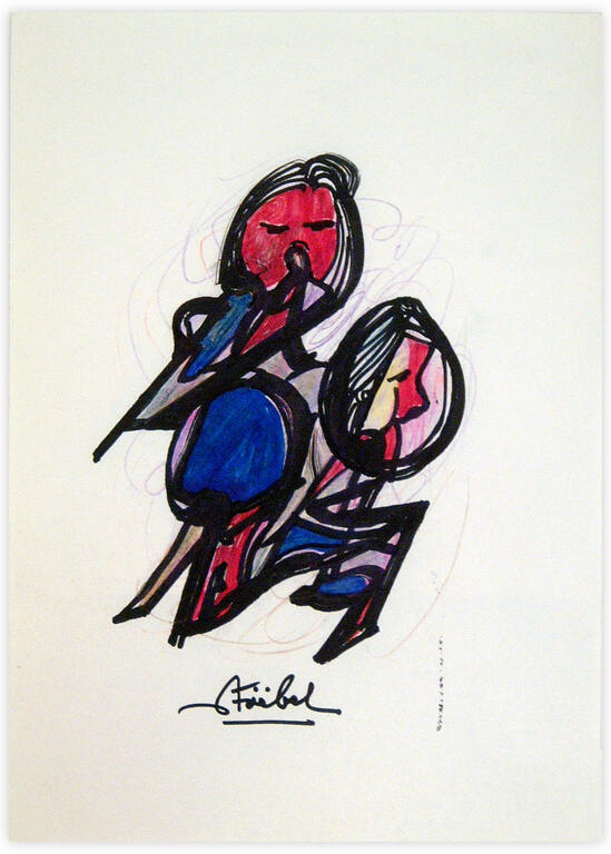 Catalogue raisonné, Edgar Stoëbel, abstract character — 